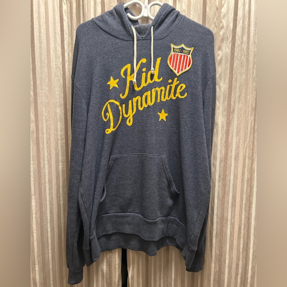 Kid Dynamite Blue Hoodie